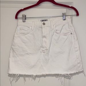 Agolde denim White skirt